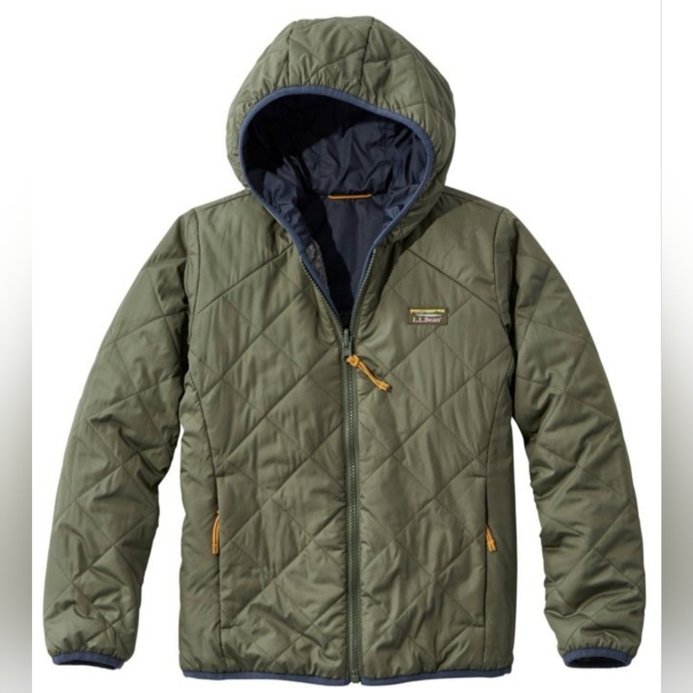 L.L. Bean Kids Mountain Bound Reversible Jacket Small